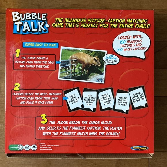Bubble Talk - The Crazy Caption Board Game - Picture 2 of 4